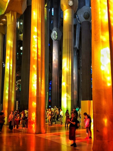 sagrada orange light